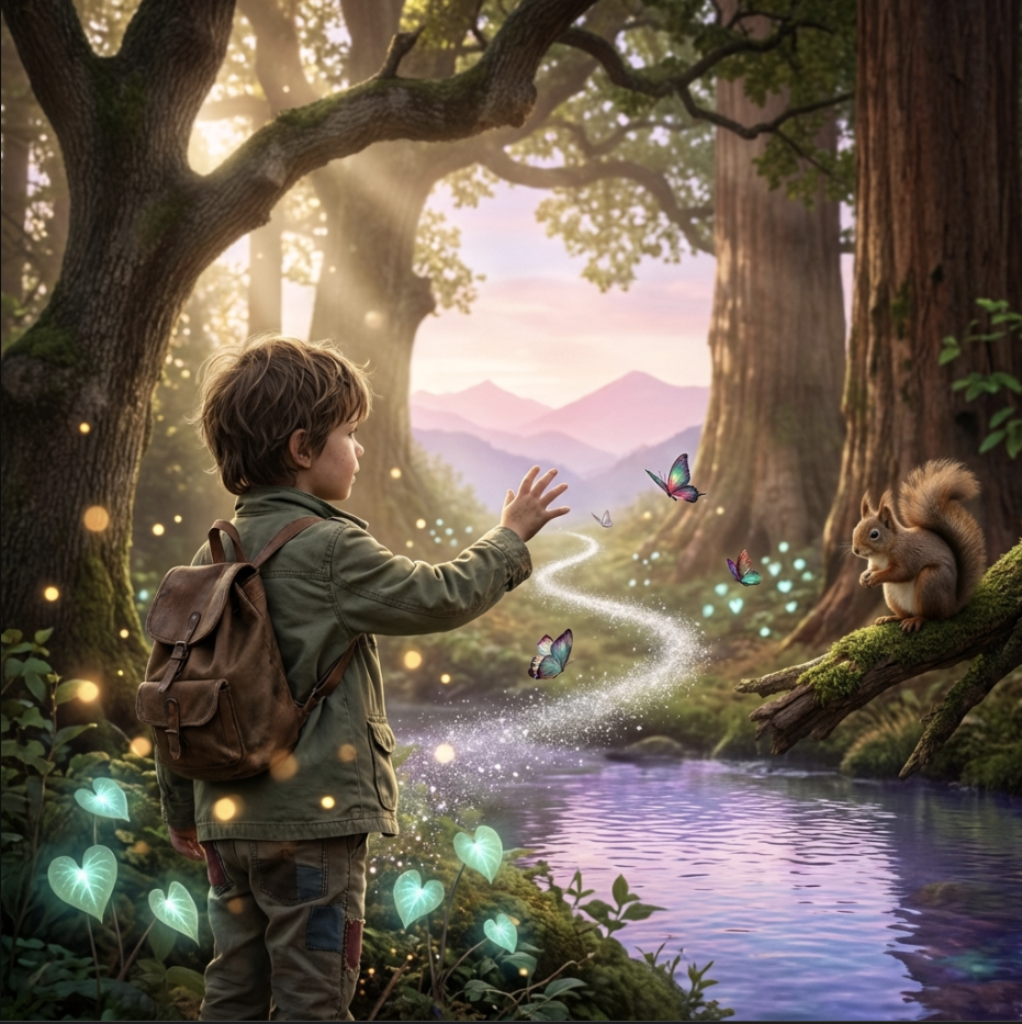 The Enchanted forest Story book